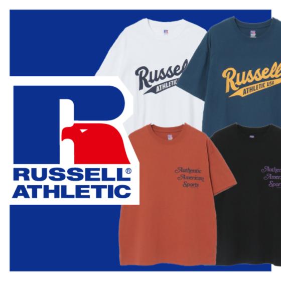 【Russell athletic 別注アイテム】