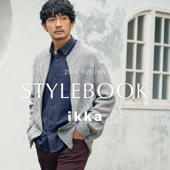 ikka STYLE BOOK 24 AUTUMN for MENS