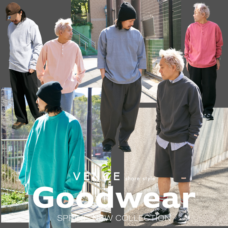 VENCE 2025SS Goodwear特集