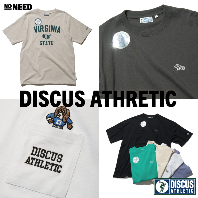 DISCUS ATHRETICの新作が入荷！