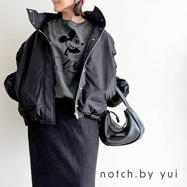 【 notch. by yui 】ファイバーダウンスタンドジャケット！予約開始！！