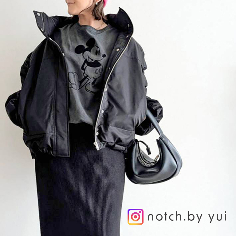 【 notch. by yui 】ファイバーダウンスタンドジャケット！予約開始！！