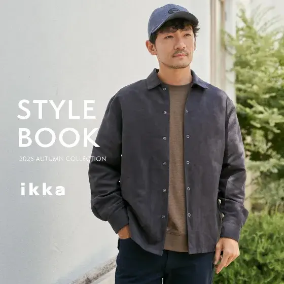 ikka STYLEBOOK 2025AUTUMN for MENS