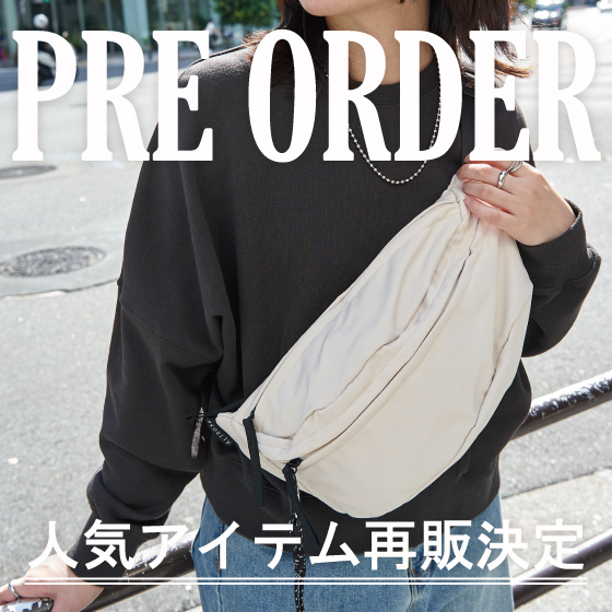 【再販売決定!!】大人気のボディーバッグが予約で登場!!