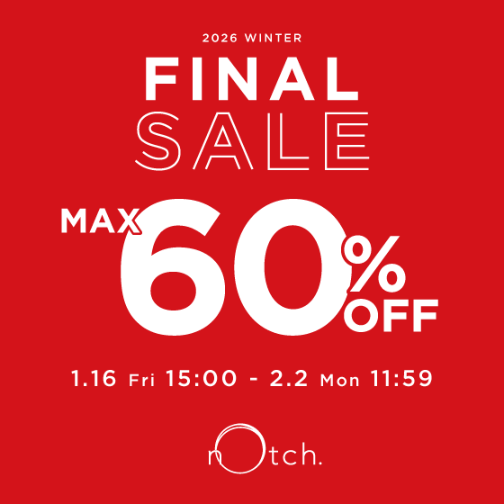 【MAX60%OFF】ファイナルセール開催中！