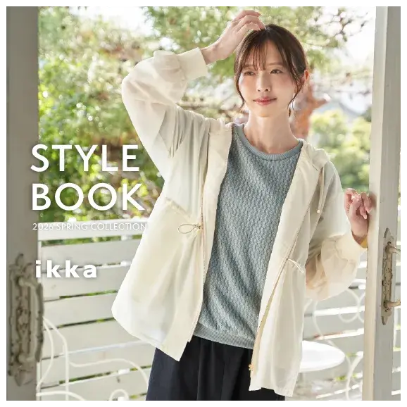 ikka STYLEBOOK 26SPRING for LADIES