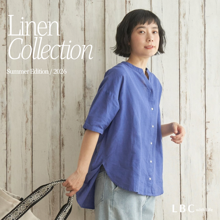 【新作＆SALE】リネン混で叶える上質な着心地