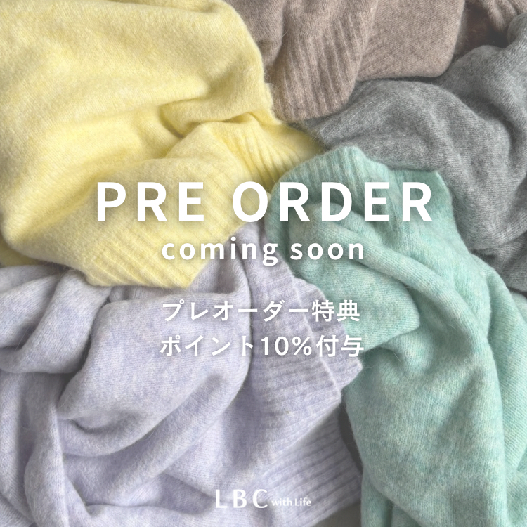 【2026’FW PRE ORDER】予約特典ポイント10％付与